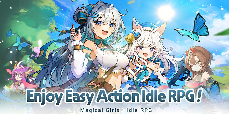 Magical Girls Idle game idle đề tài ma pháp thiếu nữ dễ thương bạn nên thử qua