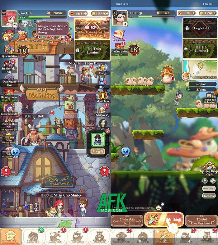 Nấm Và Anh Hùng như đưa game thủ quay về tuổi thơ dữ dội cùng MapleStory 0