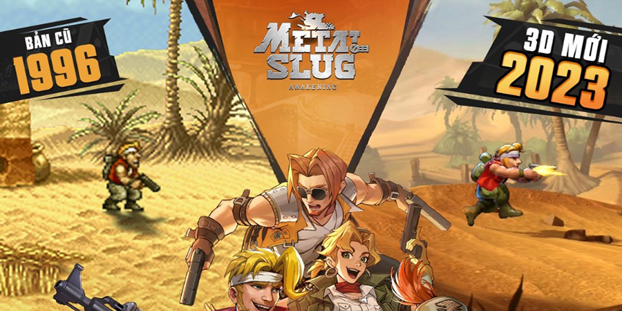 Mê cái cách mà Metal Slug: Awakening nâng tầm huyền thoại Rambo lùn