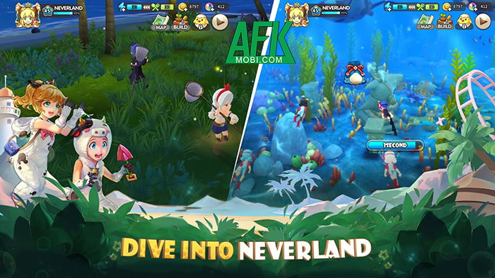 Tour of Neverland game nông trại cực hay cho game thủ trồng rau nuôi cá cùng bạn bè 1
