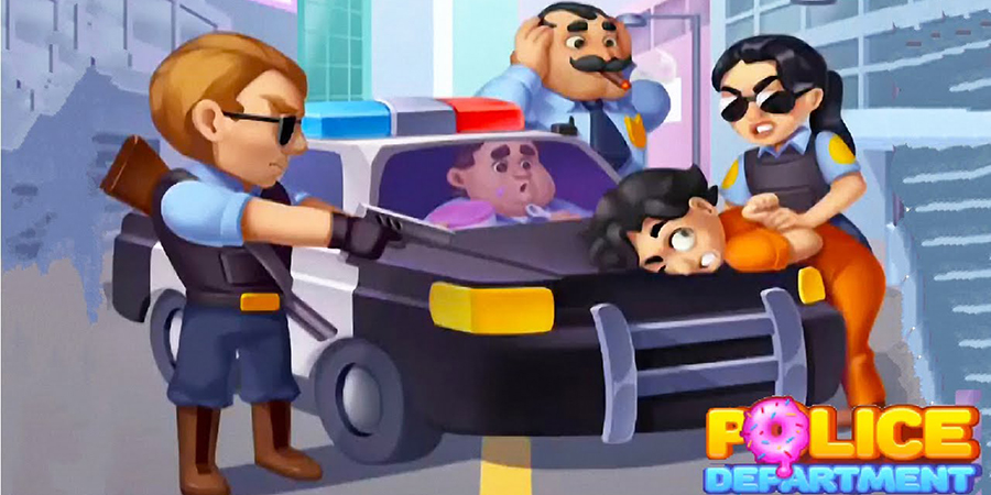 Police Department Tycoon game quản lý vui nhộn cho game thủ điều hành sở cảnh sát