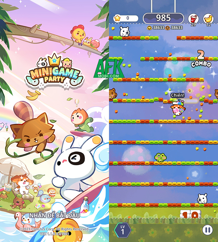 Minigame Party: Pocket Edition như một khu vui chơi cho game thủ tha hồ xả stress 0