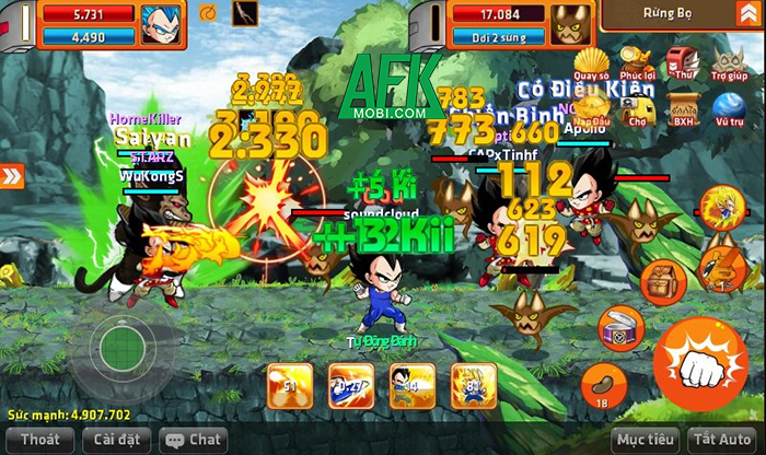 Game Võ Đài Tối Thượng Cho Game Thủ Phiêu Lưu Trong Vũ Trụ Dragon Ball