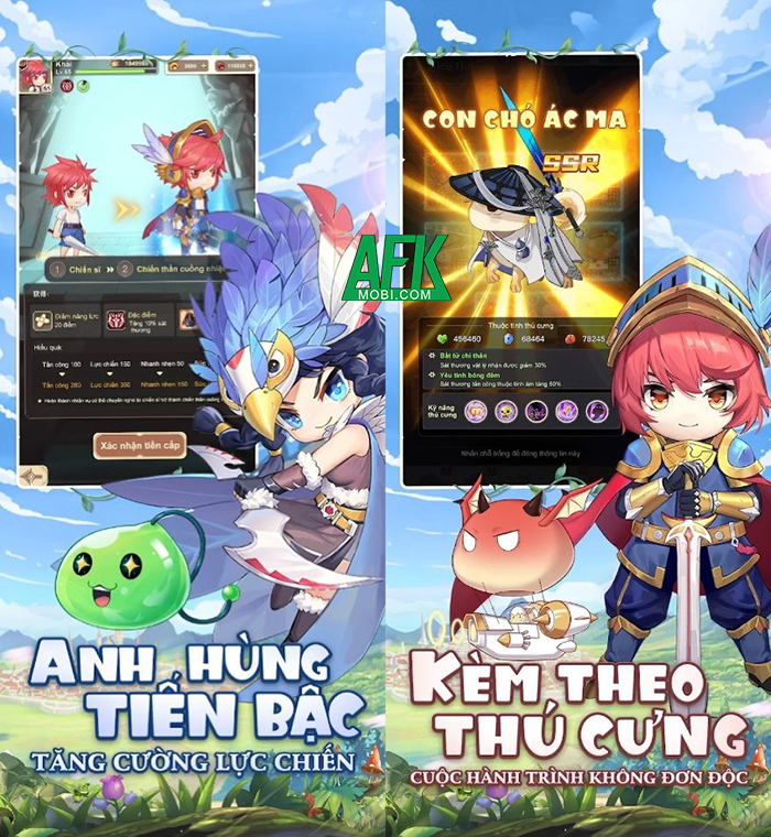 Nấm và Anh Hùng game nhập vai màn hình dọc lấy cảm hứng Maplestory cập bến Việt Nam 0