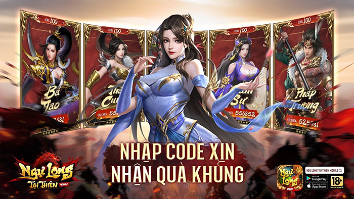 Ngự Long Tại Thiên Mobile chính thức lên kệ với bộ giftcode giới hạn 3