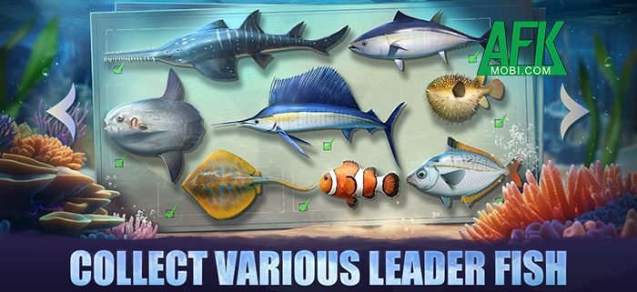 Top Fish: Ocean Game game SLG chủ đề nuôi cá cho bạn xây dựng vương quốc dưới đại dương 2