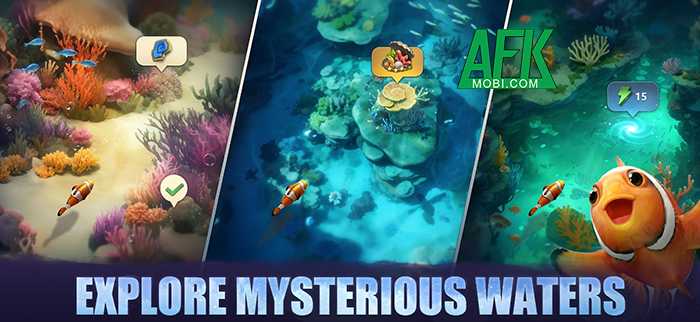 Top Fish: Ocean Game game SLG chủ đề nuôi cá cho bạn xây dựng vương quốc dưới đại dương 3