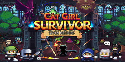 Nhập vai pháp sư mèo sinh tồn giữa binh đoàn quái vật trong Cat Girl Survivor
