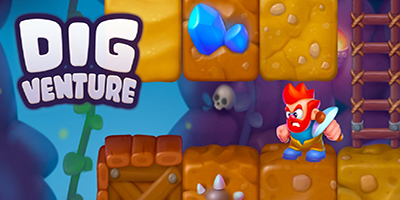 (VI) Digventure game phiêu lưu vui nhộn cho game thủ hóa thân chàng thợ mỏ dũng cảm