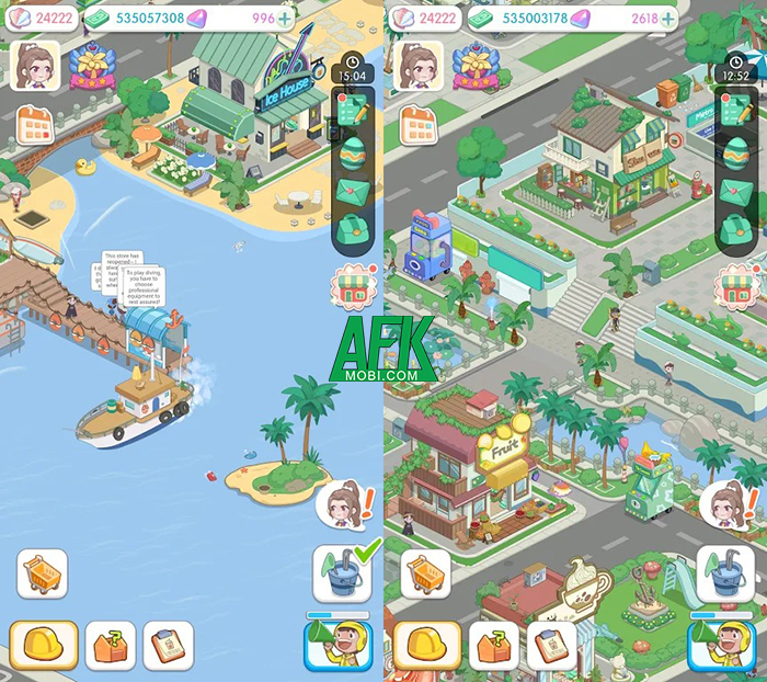 Link tải hack Island Builder Tycoon tựa game casual mô phỏng quản lý một hòn đảo gamehayvl lmhmod yeuapk modpure