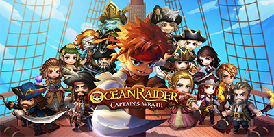 Ocean Raider game thẻ tướng chibi dựa trên loạt phim Cướp Biển Bùng Caribbean nổi tiếng