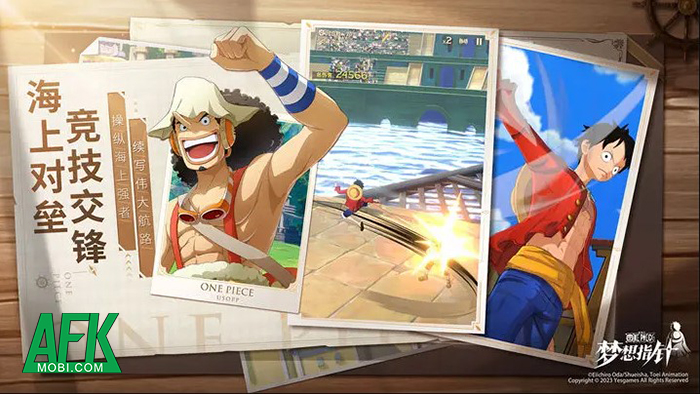 One Piece Dream Pointer game nhập vai chiến thuật màn dọc độc đáo dành cho fan Đảo Hải Tặc 4