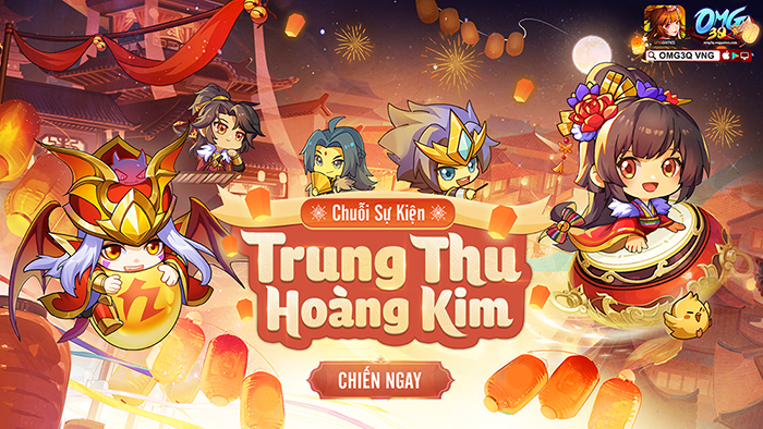 OMG 3Q – VNG: Đón Trung Thu Hoàng Kim cùng phiên bản mới Tây Vực Tiên Thú 4