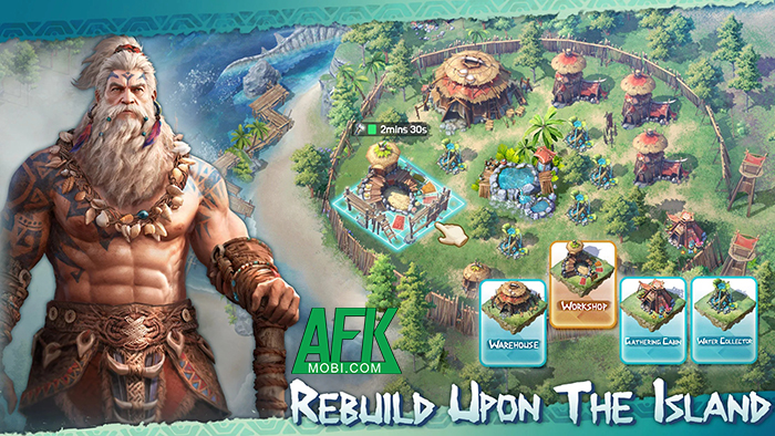 Xây dựng và phát triển bộ lạc nguyên thủy của bạn trong game Tribal Rise 0