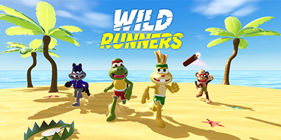 Wild Runners game chạy đua nhiều người vui nhộn sẽ cho bạn biết thỏ hay rùa nhanh hơn