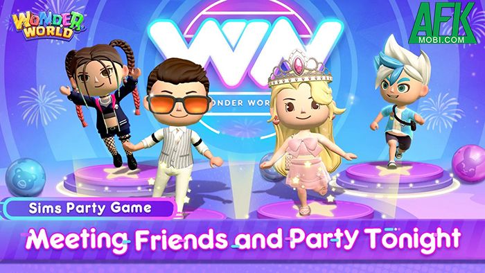 Tận hưởng cuộc sống mới tại thế giới ảo cùng bạn bè trong Wonder World: Fun and Friends 0