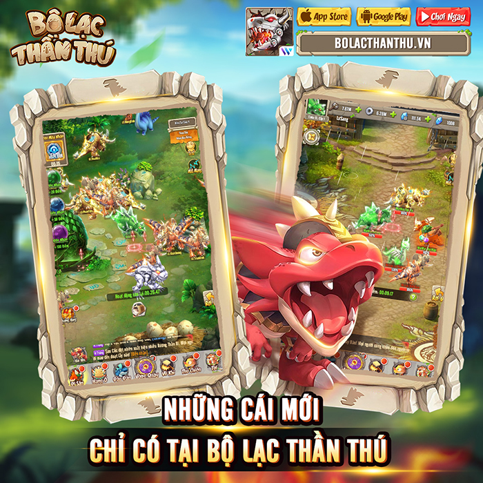 AFKMobi tặng 999 gift code game Bộ Lạc Thần Thú Mobile 2