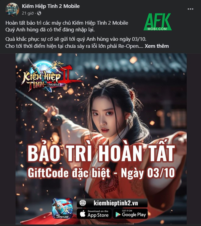 Game thủ Kiếm Hiệp Tình 2 Mobile liên tục than trời vì nghẽn mạng như cơm bữa 4