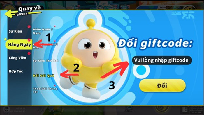 AFKMobi tặng nhiều gift code game Eggy Party giá trị 1