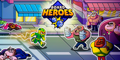 Hoá thân siêu anh hùng giải cứu thành phố bằng xúc xắc trong Board Heroes: Dice RPG