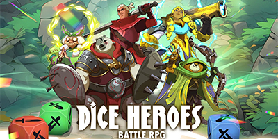 Dice Heroes – Battle RPG game nhập vai chiến đấu quyết định thắng bại nhờ nhân phẩm