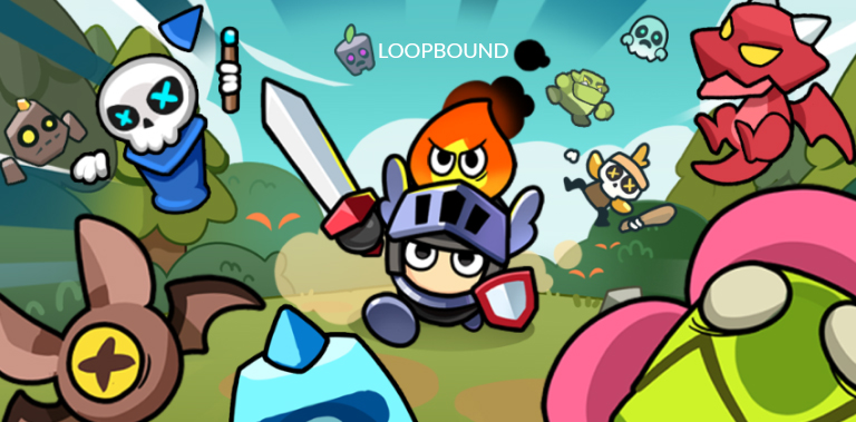 Bước vào ngục tối vô tận để giải cứu công chúa trong game LoopBound