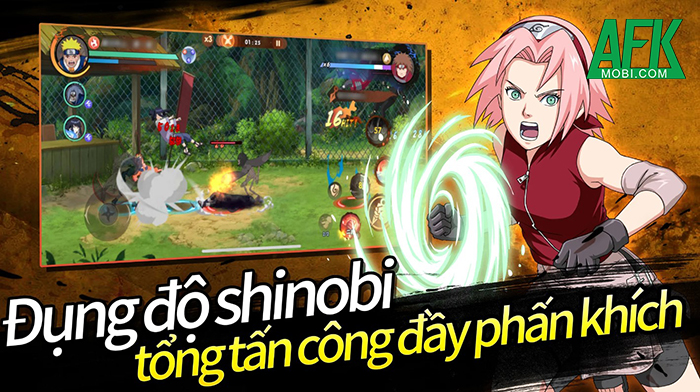 Game Naruto đỉnh cảnh cực hot Konoha Legend of the Ninja đã chính thức có mặt trên Android 2