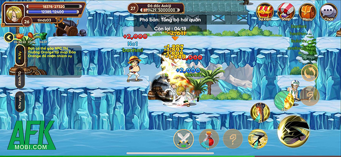 Hải Tặc Online game mobile nhập vai màn hình ngang One Piece do Việt Nam sản xuất 1