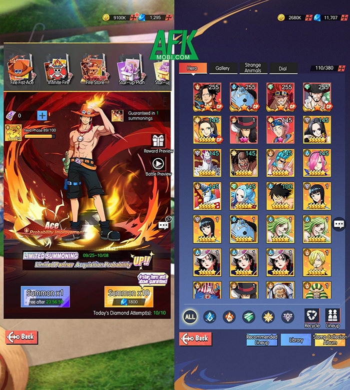 Tứ Hoàng Huyền Thoại game thẻ tướng One Piece bám sát cốt truyện cập bến làng game Việt 3