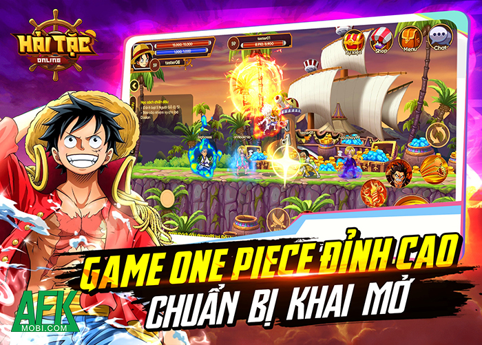 Hải Tặc Online game mobile nhập vai màn hình ngang One Piece do Việt Nam sản xuất 0