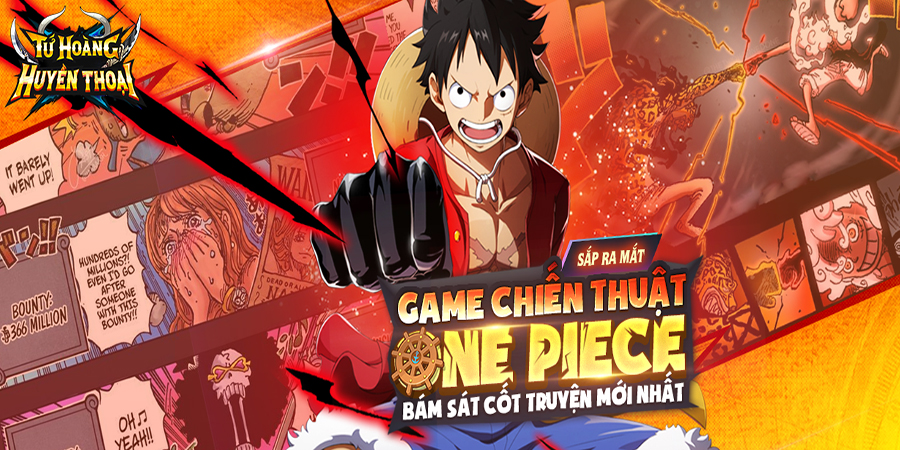 Tứ Hoàng Huyền Thoại game thẻ tướng One Piece bám sát cốt truyện cập bến làng game Việt