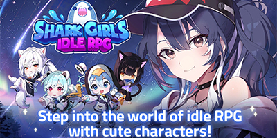 Shark Girl: Idle RPG game nhập vai nhàn rỗi các “wibu” nhất định phải chơi