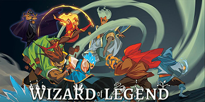 Nhập vai pháp sư nguyên tố chưởng phép bùm chíu trong Wizard of Legend Mobile