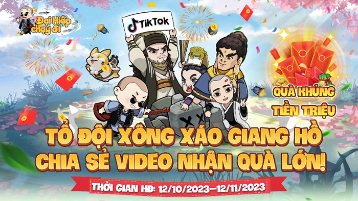 Đại Hiệp Chạy Đi làn gió mới đầy thú vị của dòng game nhập vai kiếm hiệp 0