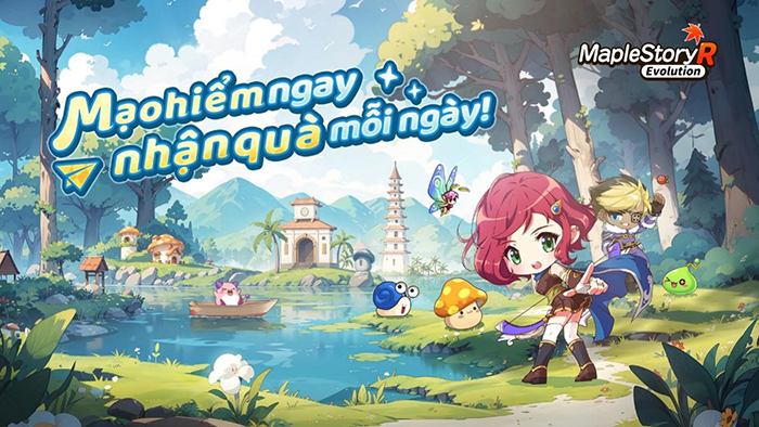 MapleStory R: Evolution - Nấm Lùn Phiêu Luu Ký khai mở đăng ký trước tại Việt Nam 0