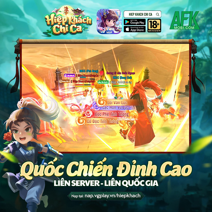 Hiệp Khách Chi Ca game nhập vai kiếm hiệp dị giới phong cách chibi cập bến Việt Nam 2