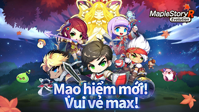 MapleStory R: Evolution - Nấm Lùn Phiêu Luu Ký khai mở đăng ký trước tại Việt Nam 1