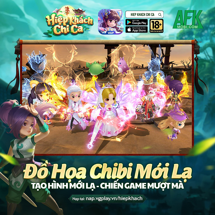 Hiệp Khách Chi Ca game nhập vai kiếm hiệp dị giới phong cách chibi 2_3