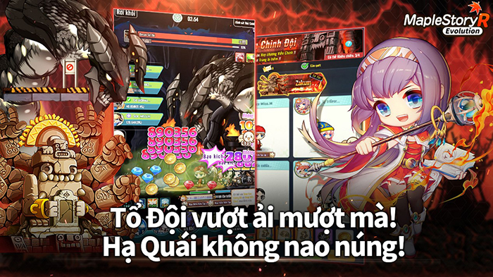 MapleStory R: Evolution - Nấm Lùn Phiêu Luu Ký khai mở đăng ký trước tại Việt Nam 2