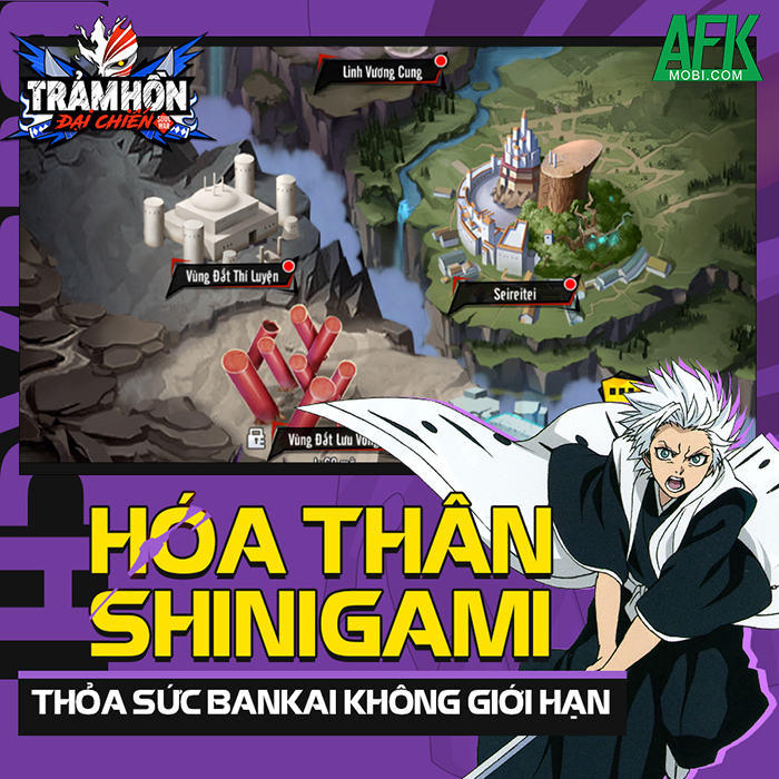 Trảm Hồn Đại Chiến: Soul War game đấu tướng 3D dành cho các fan của Bleach 0