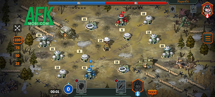 Bunker Wars game chiến thuật thời gian thực hấp dẫn có sẵn Tiếng Việt 1