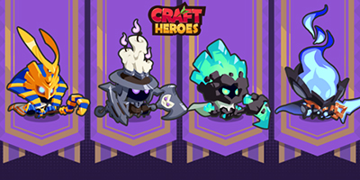 (VI) Craft Heroes game causal roguelike nhàn rỗi có tạo hình các anh hùng chibi ngộ nghĩnh
