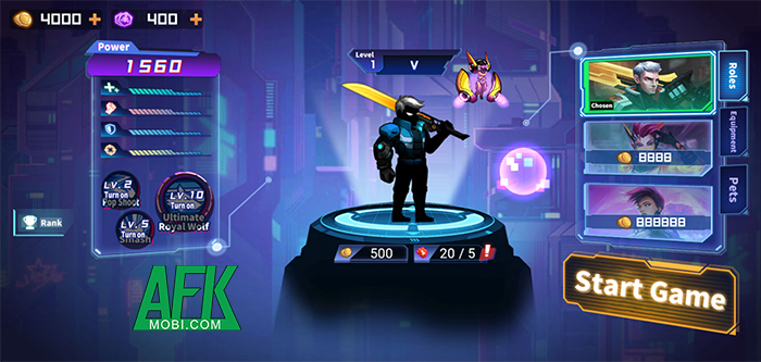 Cyber Striker game hành động hack and slash lấy chủ đề cyberpunk 4