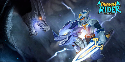 (VI) Dragon Rider Idle game nhập vai cho bạn vào vai dũng sĩ cưỡi rồng cứu thế giới