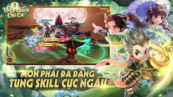 Hiệp Khách Chi Ca - Siêu phẩm Chibi MMO của châu Á sắp được ra mắt tại Việt Nam 1