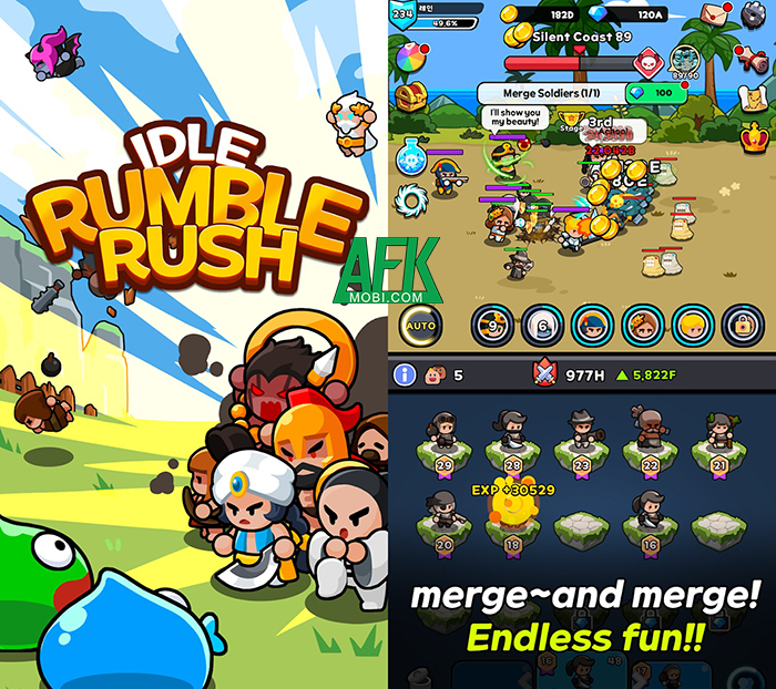 Game mobile idle Idle Rumble Rush