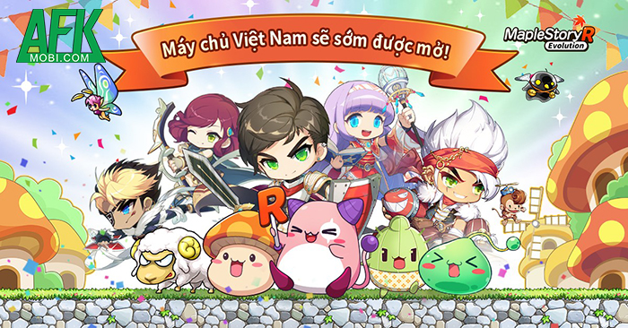 MapleStory R Evolution game nhập vai hành động màn hình dọc chính thức cập bến Việt Nam 0