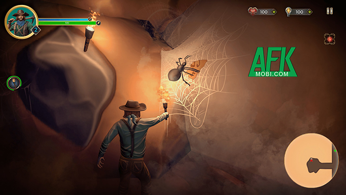 Tìm cách thoát khỏi khu hầm mỏ đầy nguy hiểm trong game Miner Escape: Puzzle Adventure 2