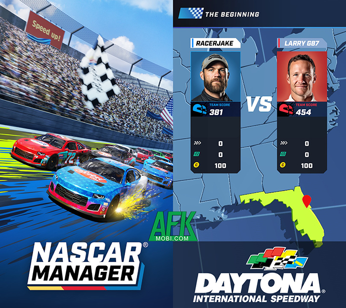 NASCAR Manager game mô phỏng cho bạn quản lý cả một đội đua xe ô tô chuyên nghiệp 0