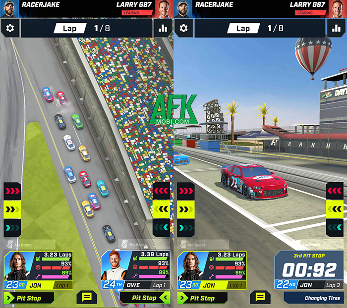 NASCAR Manager game mô phỏng cho bạn quản lý cả một đội đua xe ô tô chuyên nghiệp 2